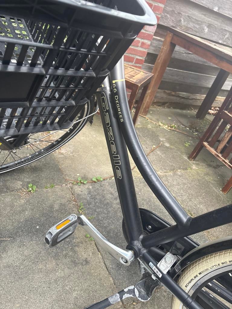 Gazelle fiets /  fiets met mand - Ideaal voor stadsritten, Fietsen en Brommers, Fietsen | Dames | Damesfietsen, Versnellingen