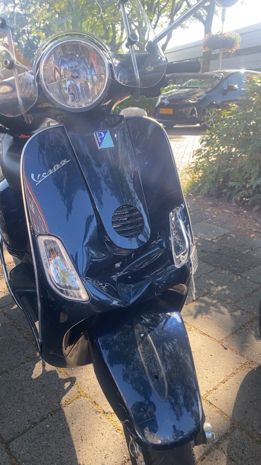 Vespa lx wok op frame, Ophalen, Tweetakt, Gebruikt, Vespa