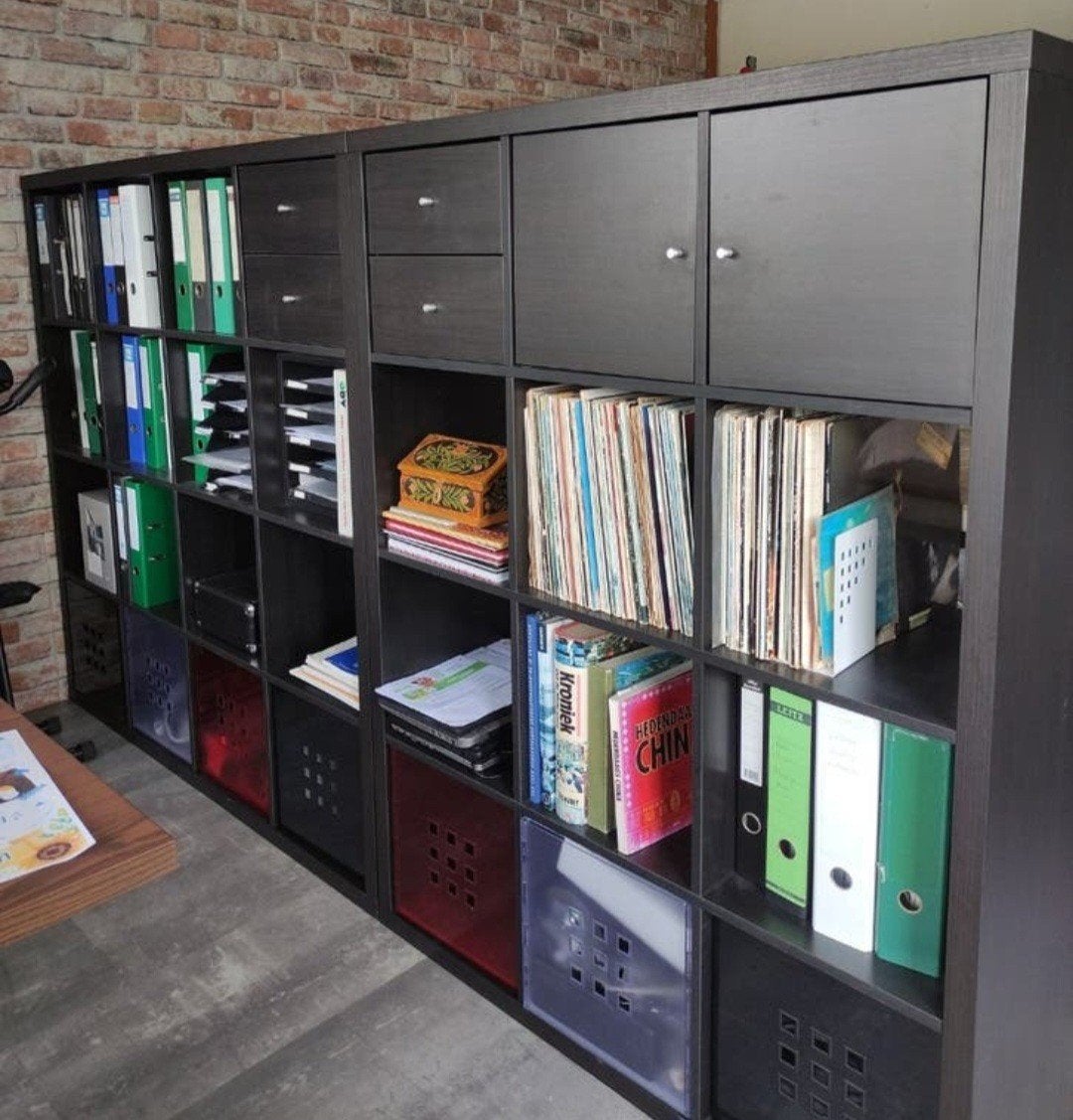 Grote Ikea KALLAX vakkenkast 2x2 set, Ophalen, Gebruikt