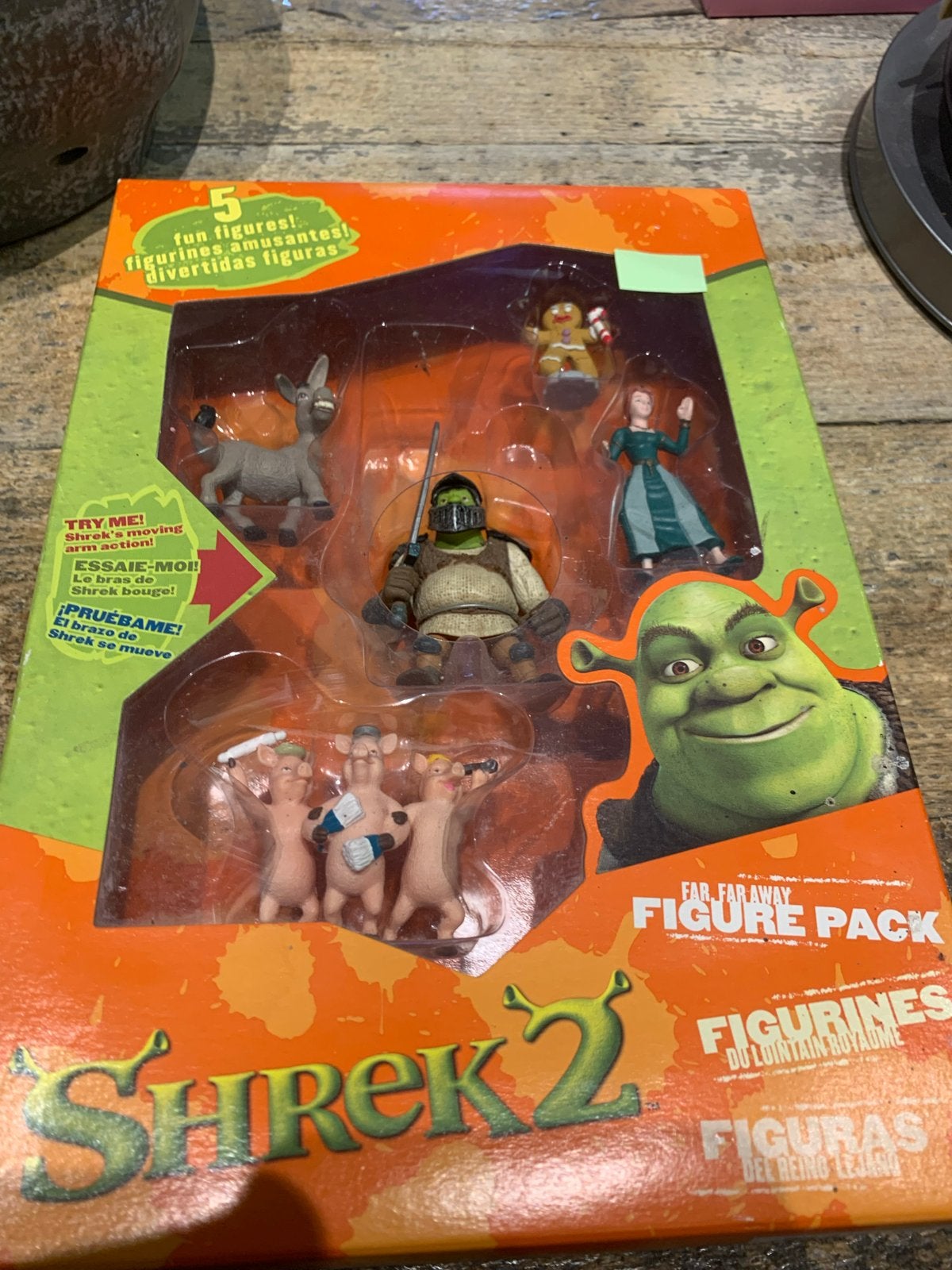 Shrek 2 Far Far Away Figure Pack - 5 Figuren, Ophalen of Verzenden, Nieuw, Actiefiguur of Pop