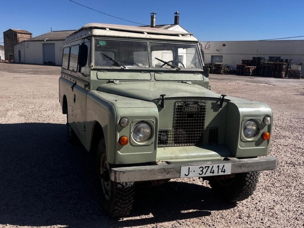Land Rover 109, Series 2a, bj 1967,100% roestvrij + rijklaar, Auto's, Land Rover, Zwart, Bedrijf, Dealer onderhouden