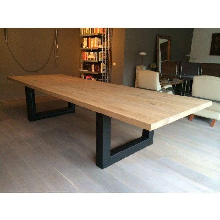 Actie ! Eiken tafels, Ophalen, Eikenhout, 50 tot 100 cm, Rechthoekig