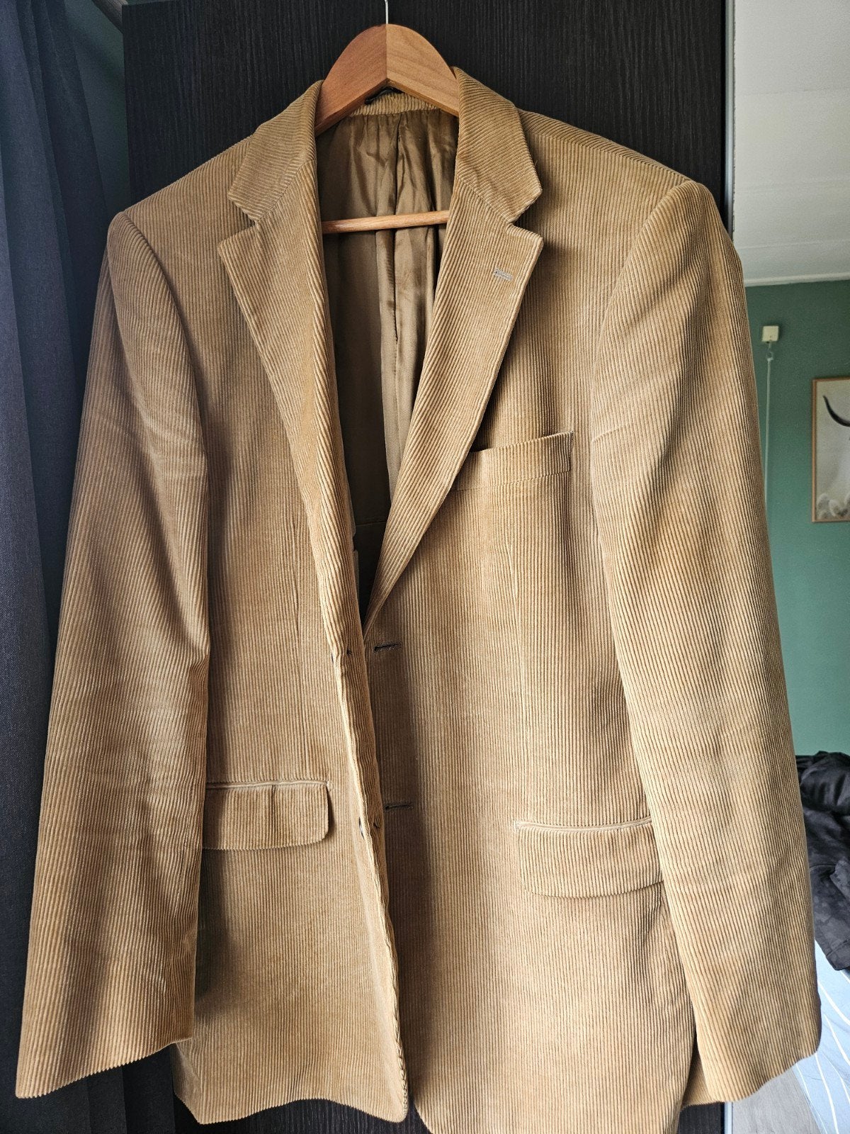 McGregor Corduroy Colbert - Beige - Maat L, Kleding | Heren, Maat 52/54 (L), McGregor, Beige, Ophalen of Verzenden