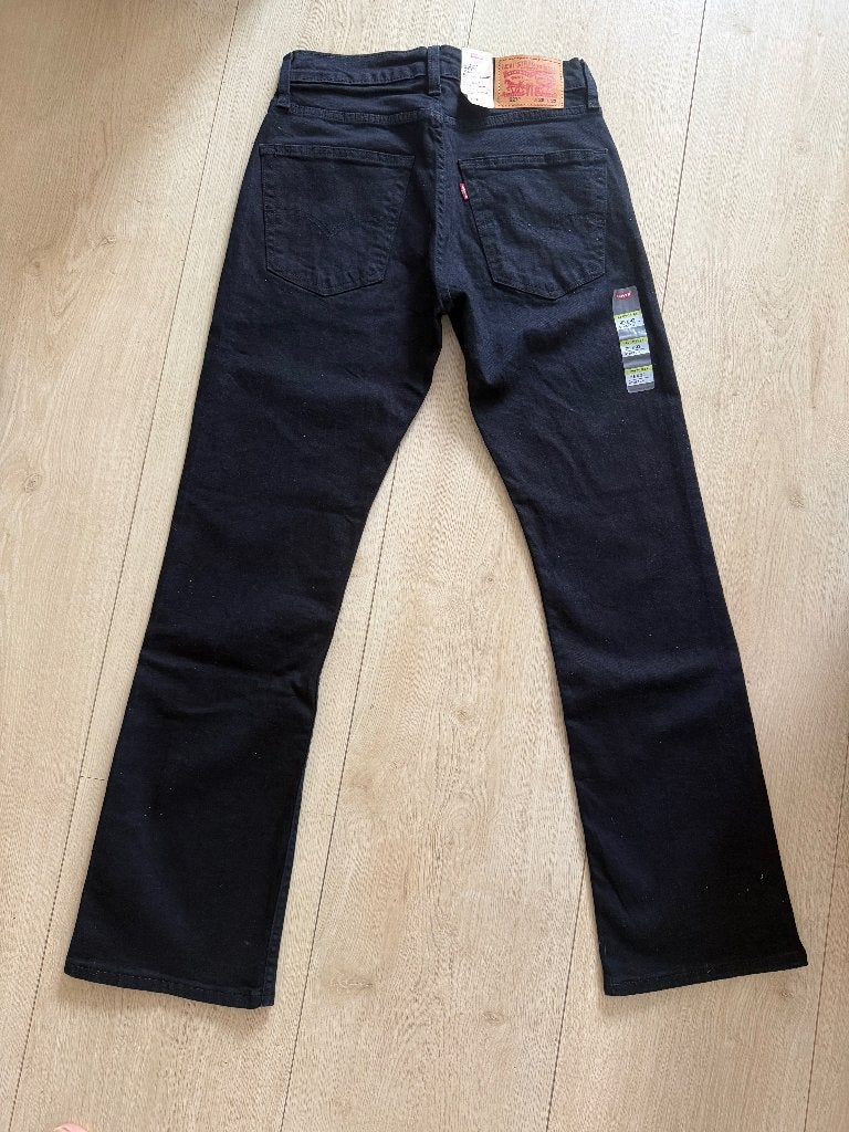 Levi’s 527 zwart 28x33 (taille x lengte) nieuw, met labels, Levi's, Verzenden, Zwart, Nieuw
