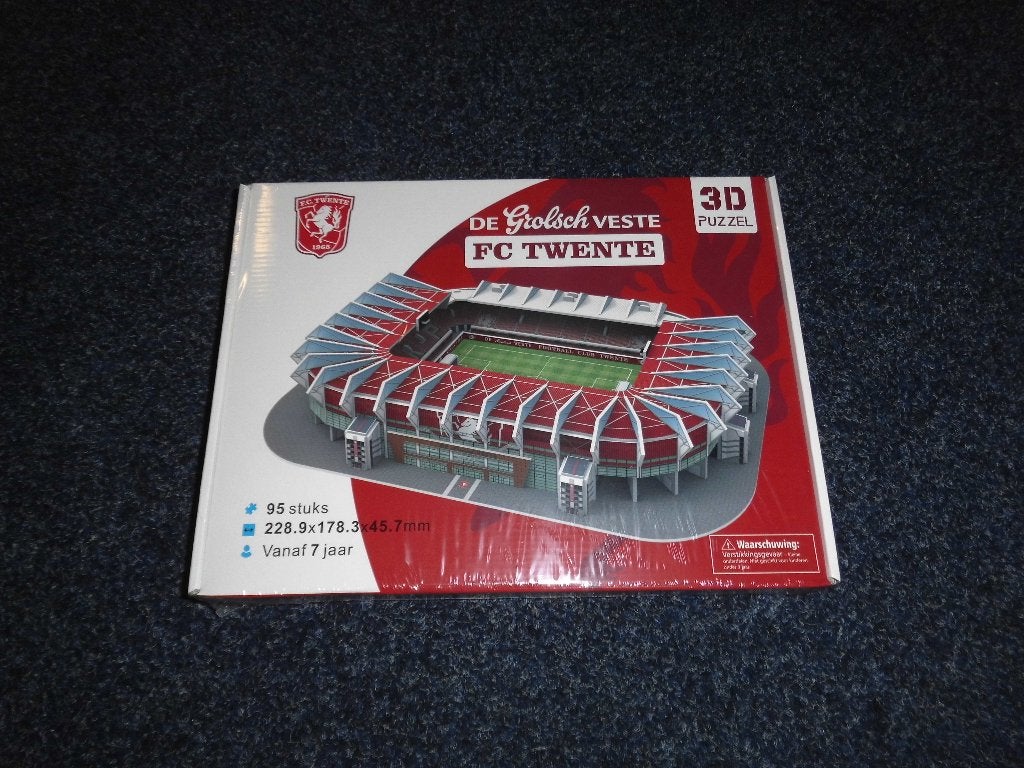 Fc twente 3d puzzel   20,00, Ophalen of Verzenden, Minder dan 500 stukjes, Nieuw, Rubik's of 3D-puzzel