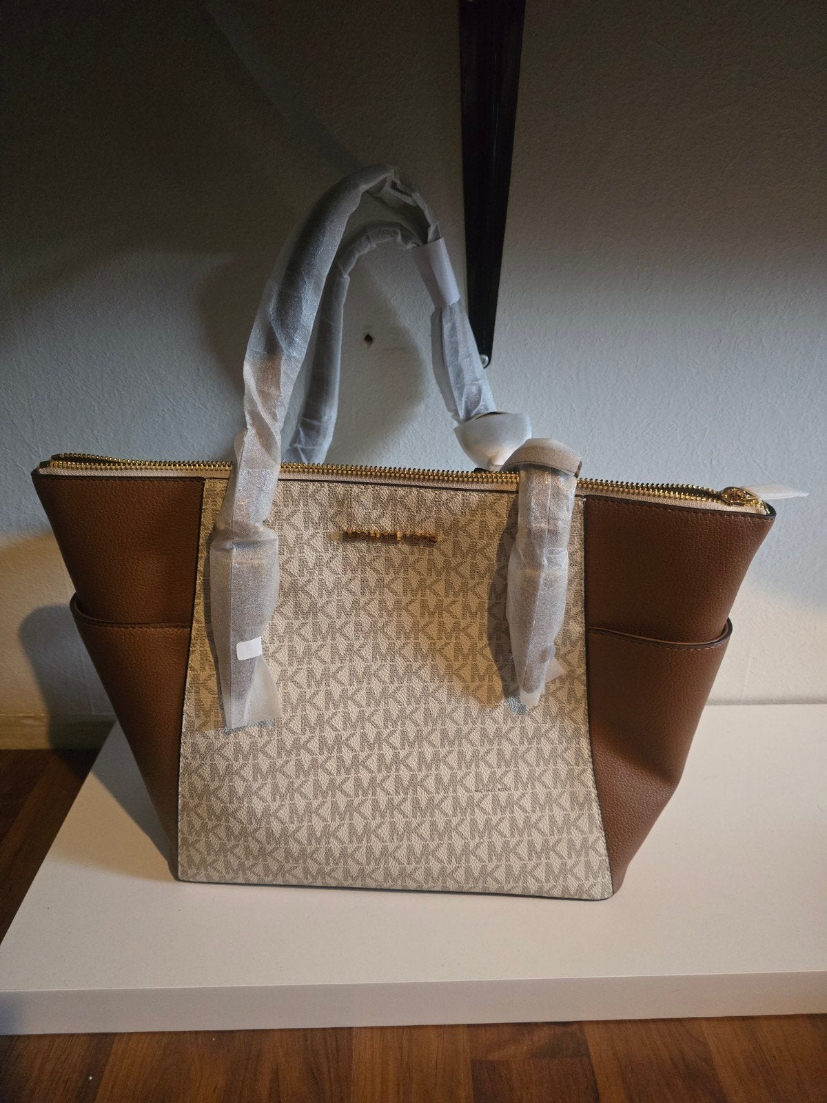 Michael Kors Shopper, Sieraden, Tassen en Uiterlijk, Tassen | Damestassen, Ophalen of Verzenden, Nieuw, Bruin, Shopper