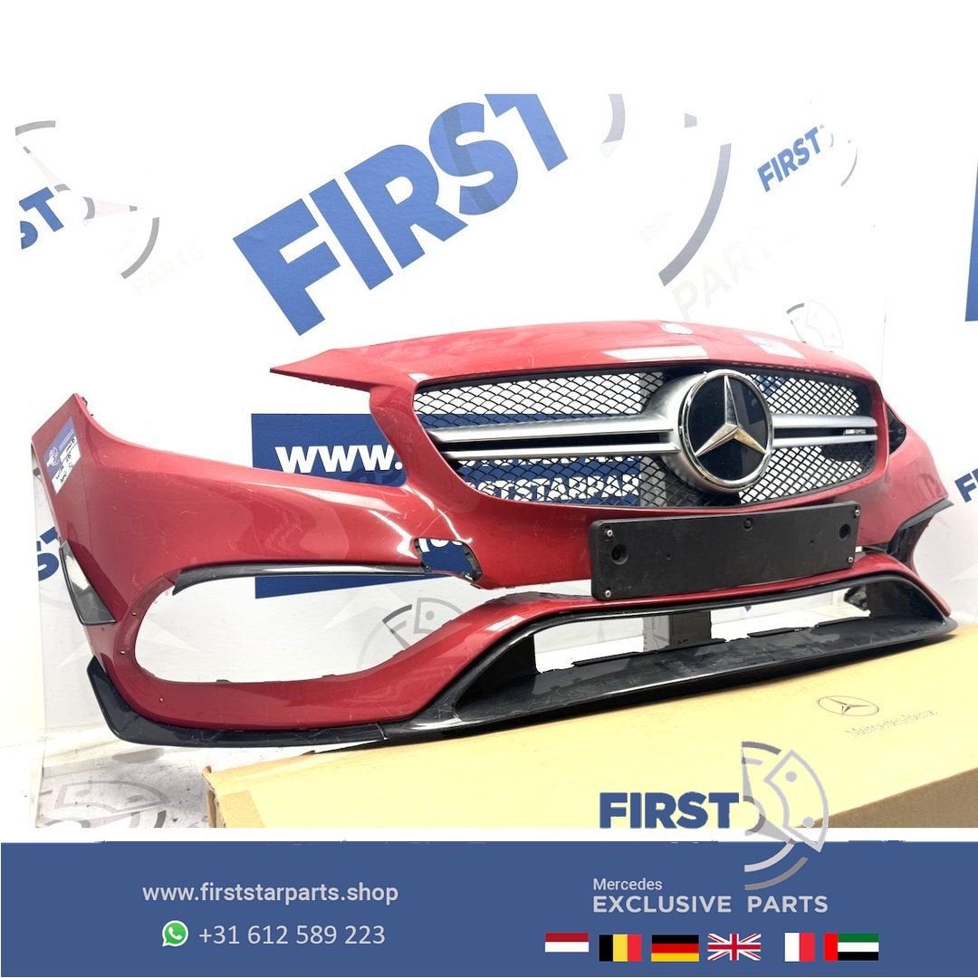 W176 BUMPER A45 AMG VOORBUMPER FACELIFT A KLASSE 2018 A45 AM, Auto-onderdelen, Carrosserie en Plaatwerk, Gebruikt, -, Voor, Ophalen of Verzenden
