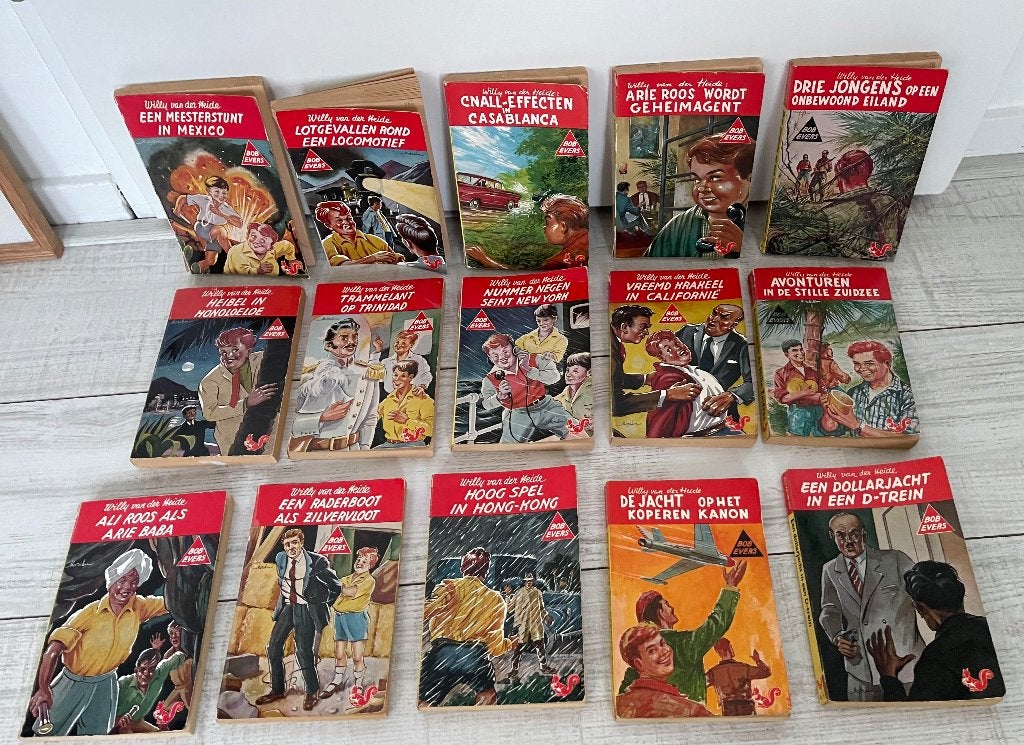 Bob Evers boeken, Ophalen of Verzenden, Gelezen, Fictie algemeen