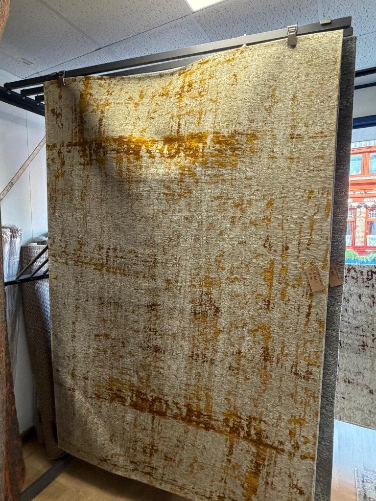 Vloerkleed 155x230cm, Ophalen, Blauw, 150 tot 200 cm, Rechthoekig
