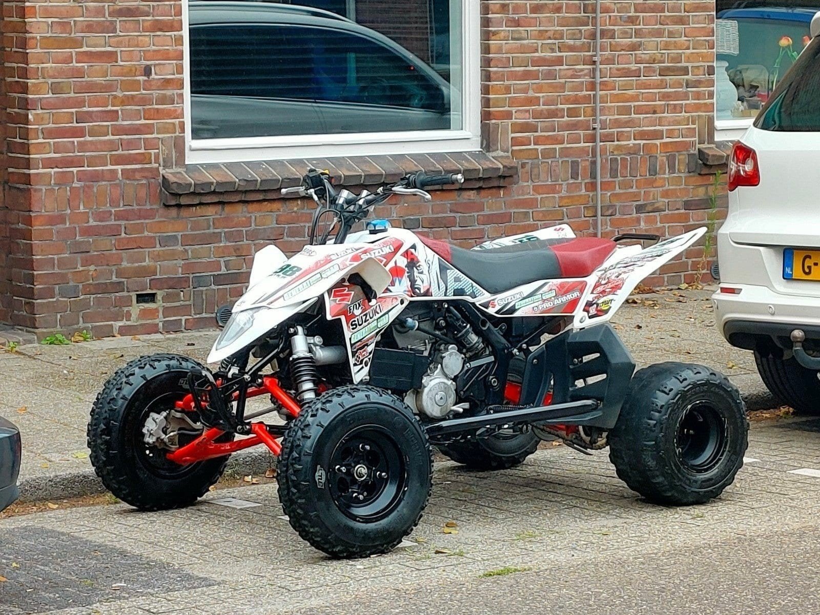Suzuki ltr 450 60pk+ bigbore 490 athena powerlid hotrods, Motoren, 490 cc, Meer dan 35 kW