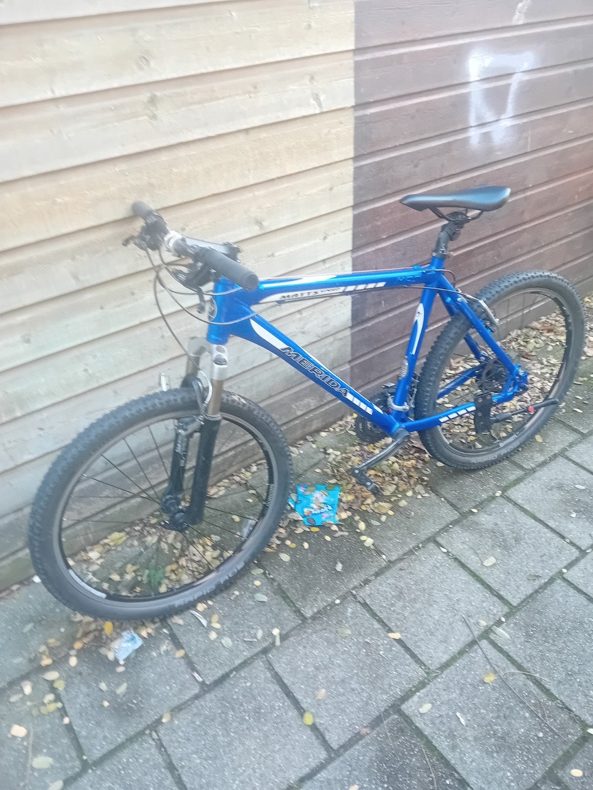 Merida Matts HFS Mountainbike - Blauw, Ophalen, Gebruikt, Hardtail, Heren
