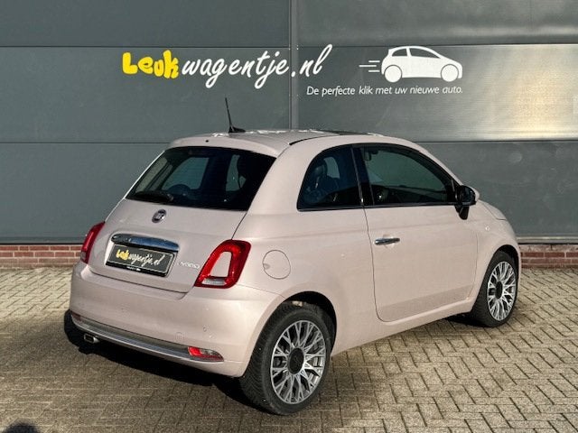 Fiat 500 1.0 Hybrid Star *carplay *climate *cruise *16 inch, Voorwielaandrijving, Gebruikt, Zwart, Overige kleuren