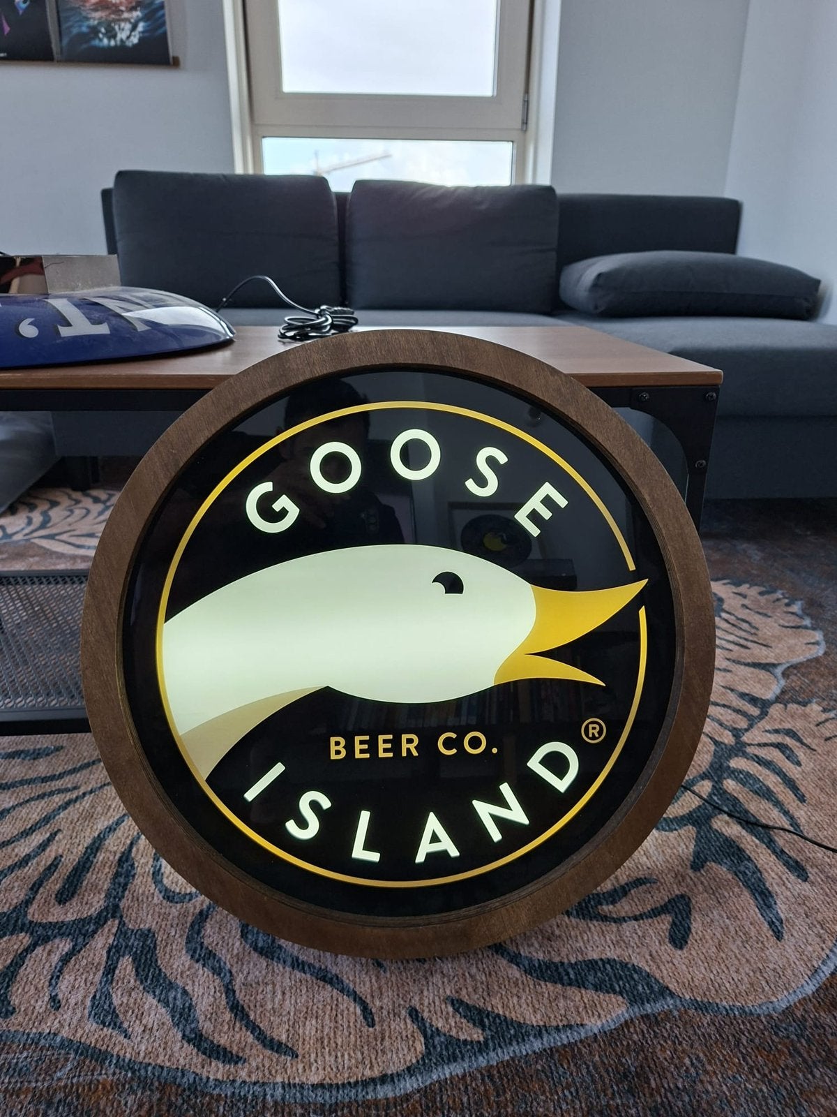 Goose Island Pub lamp, Ophalen