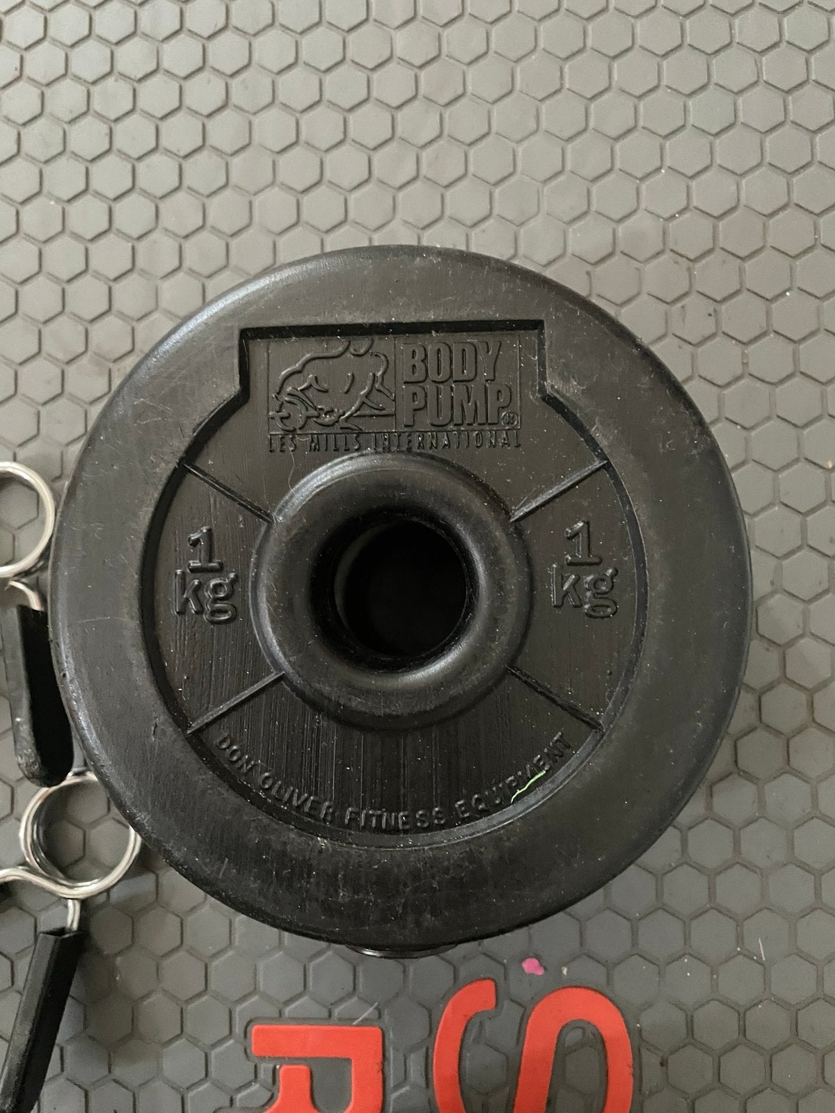 Body Pump Halterset met Reebok Stepbank, Sport en Fitness, Ophalen, Gebruikt, Armen, Halterset