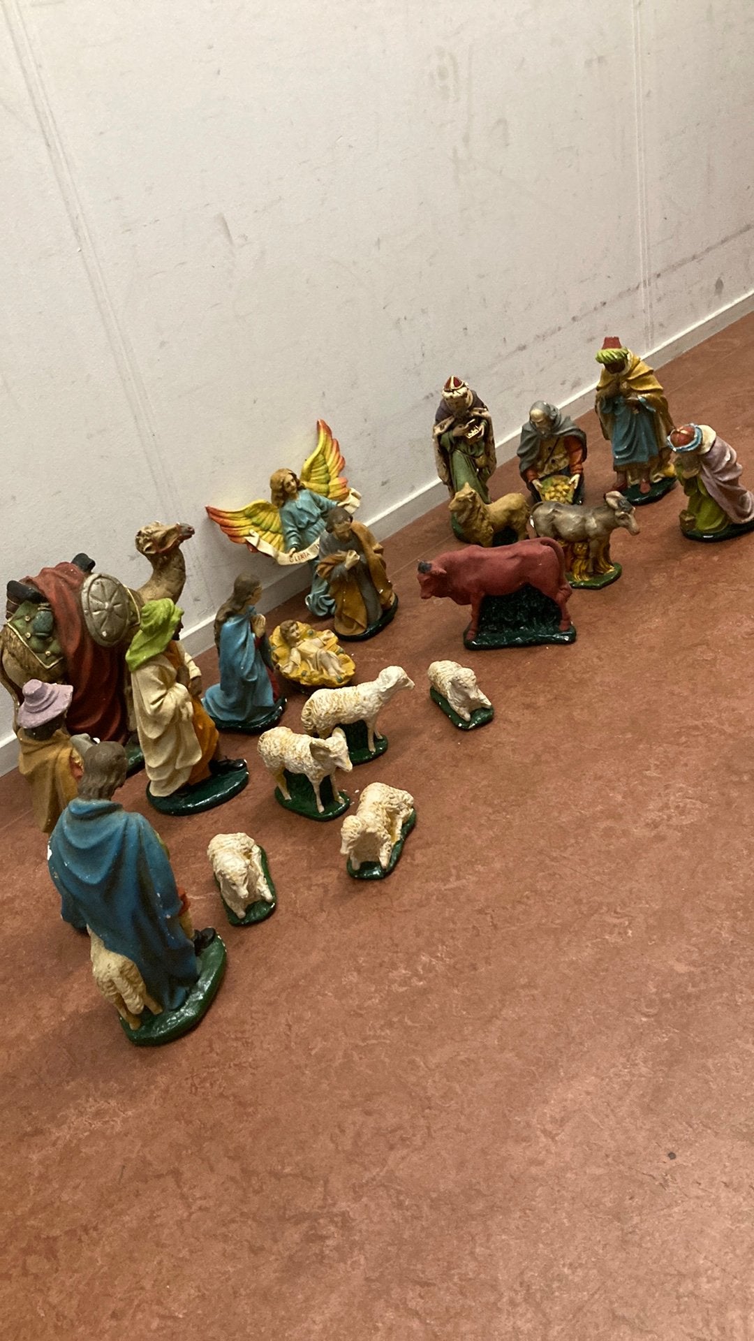 Vintage kerstgroep, Diversen, Ophalen, Gebruikt, ., .