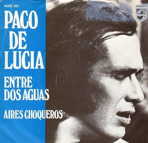 Paco De Lucia – Entre Dos Aguas (1973), Fotohoes, Ophalen of Verzenden, Zo goed als nieuw, Wereldmuziek