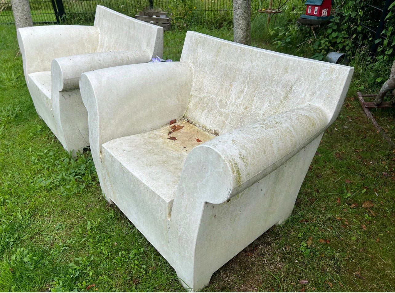 2 X KARTELL BUBBLE CHAIR, Ophalen, Gebruikt, Kunststof