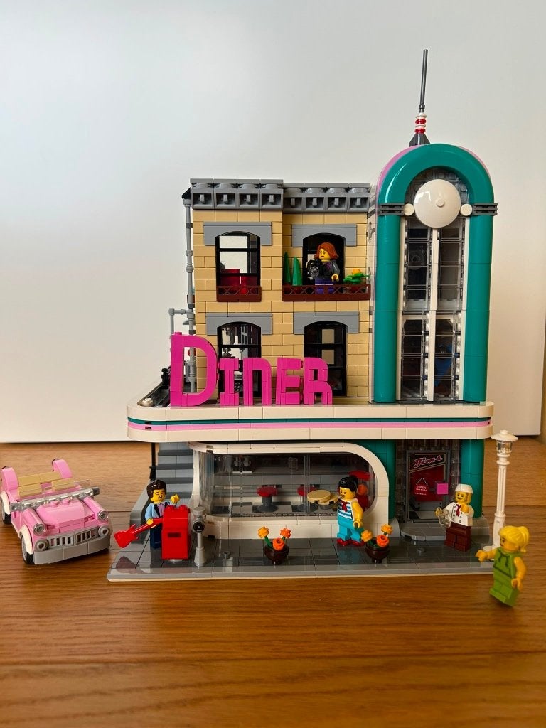 LEGO Downtown Diner 10260 | Creator Expert, Kinderen en Baby's, Speelgoed | Duplo en Lego, Lego, Ophalen of Verzenden, Zo goed als nieuw
