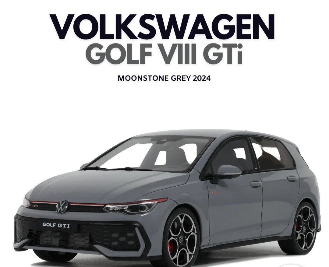 1:18 Volkswagen Golf GTi VIII uit 2024 Ottomobile 999 stuks!, Hobby en Vrije tijd, Modelauto's | 1:18, Ophalen of Verzenden, Nieuw