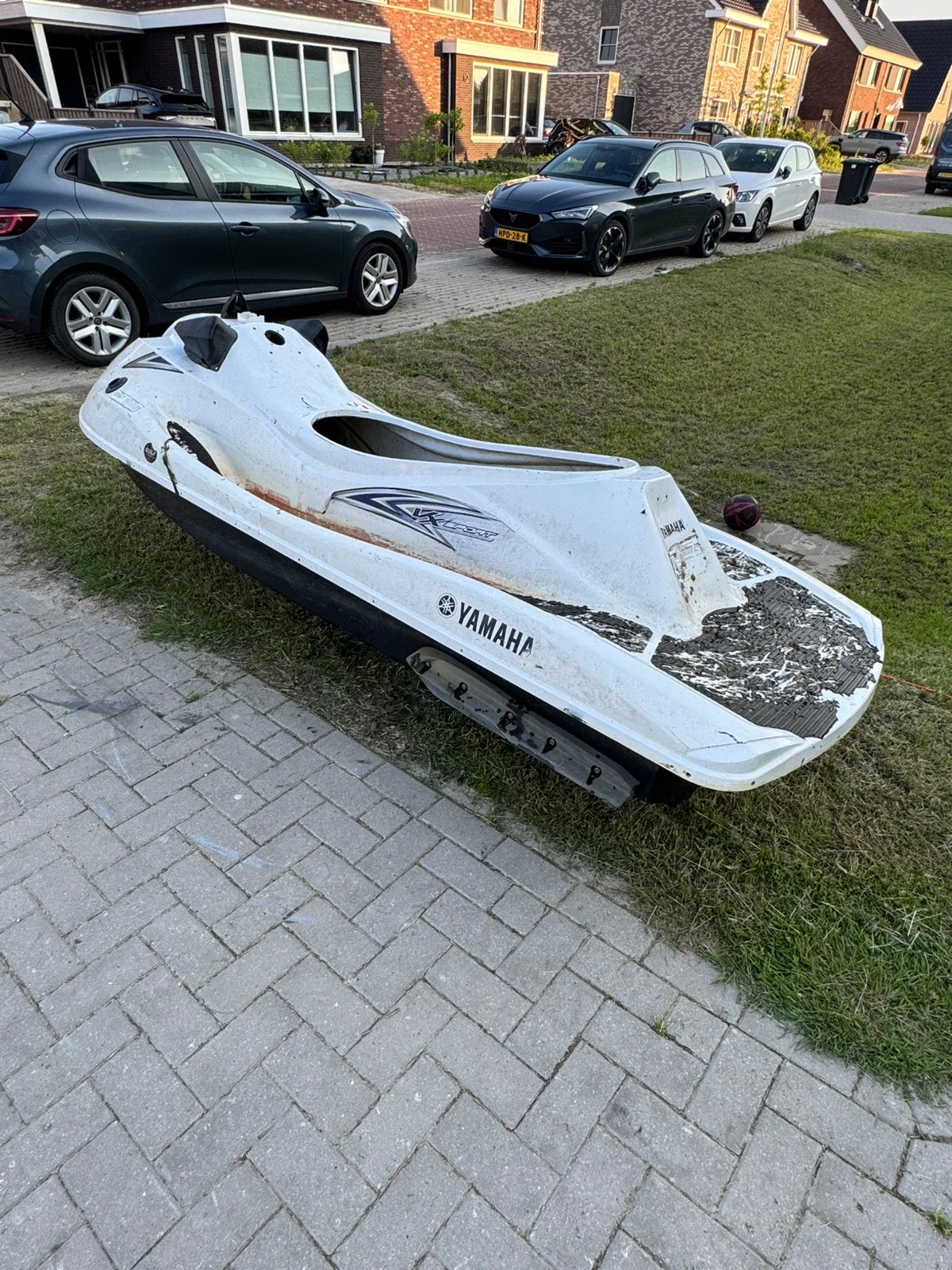 Gratis frame jet ski, Watersport en Boten, Bootonderdelen, Ophalen, Gebruikt, Motorboot