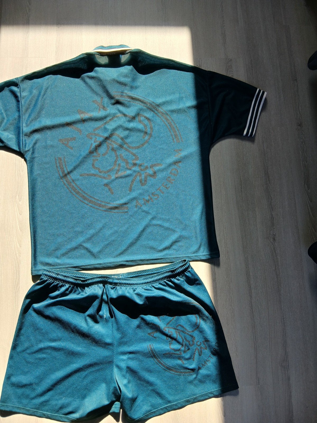Ajax Umbo  XXL - orgineel Voetbalset, Sport en Fitness, Groter dan maat XL, Ophalen of Verzenden, Gebruikt, Shirt
