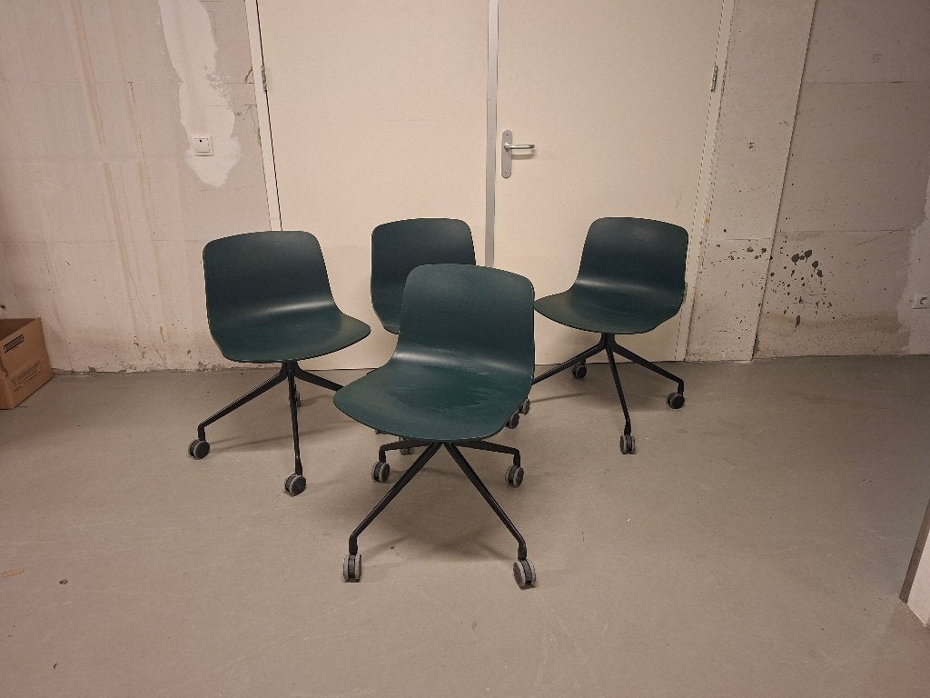HAY stoelen 4x, Ophalen, Kunststof, Gebruikt, Overige kleuren