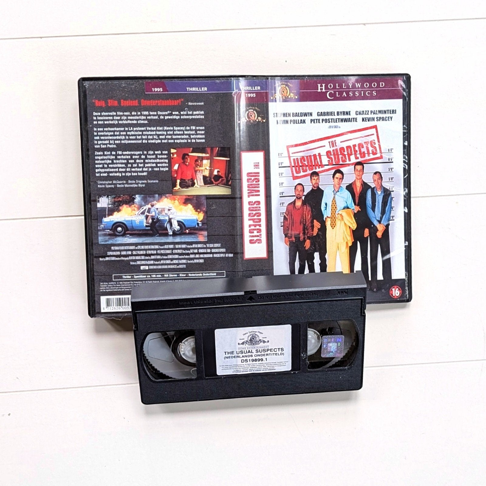 The Usual Suspects (1995) VHS Videoband, Cd's en Dvd's, VHS | Film, Alle leeftijden, Verzenden