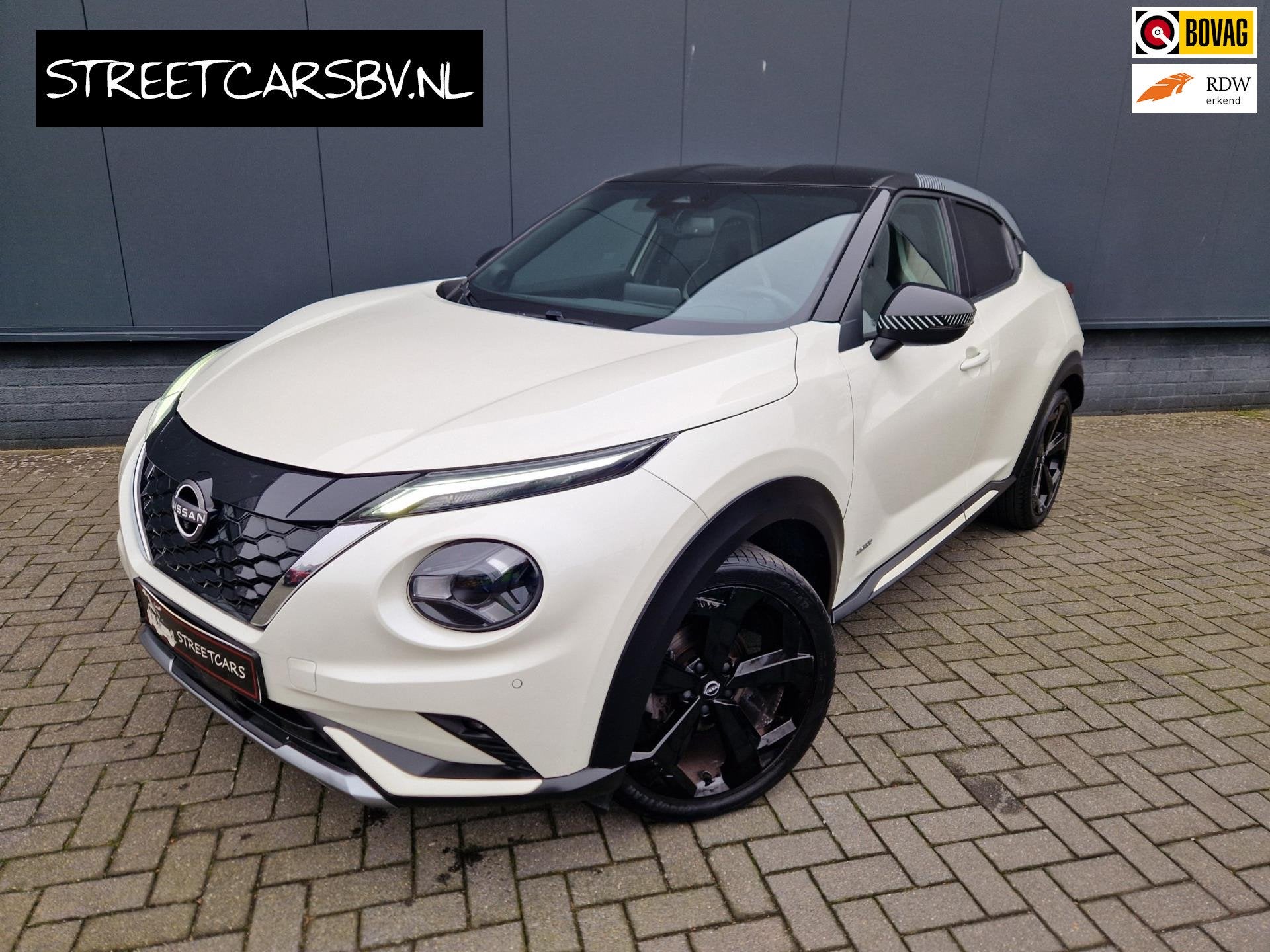 Nissan Juke 1.6 Hybrid Premiere Edition, Auto's, 1325 kg, Gebruikt, 4 cilinders, Wit