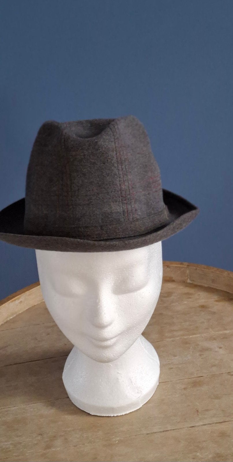 Paterson London Vintage hoed, Kleding | Heren, Hoeden en Petten, Paterson London, Hoed, Ophalen of Verzenden, 57 cm (M, 7⅛ inch) of minder