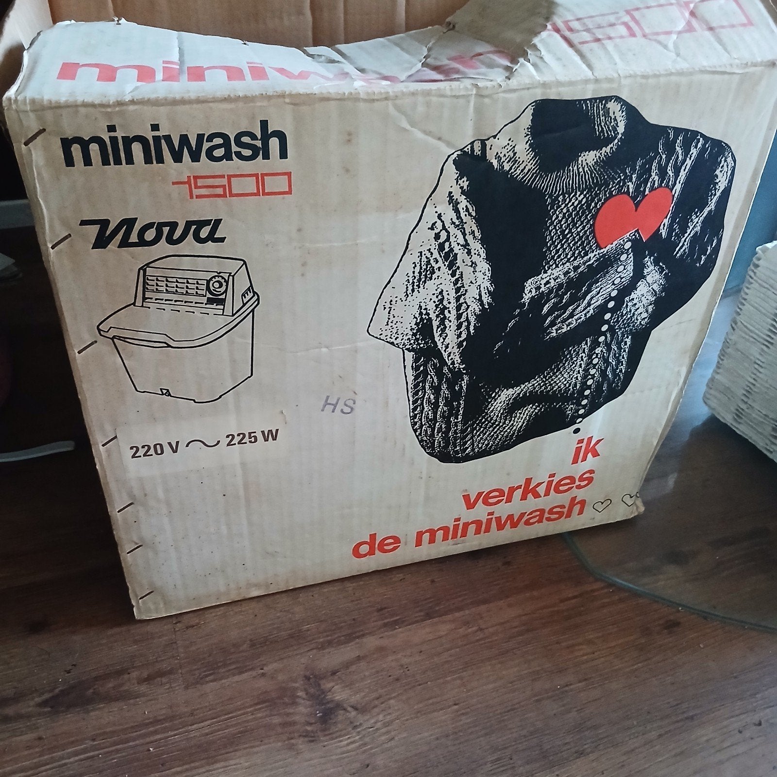 kleine hand wasmachine miniwash Nova 1500, Minder dan 85 cm, Minder dan 4 kg, Ophalen of Verzenden, Minder dan 1200 toeren