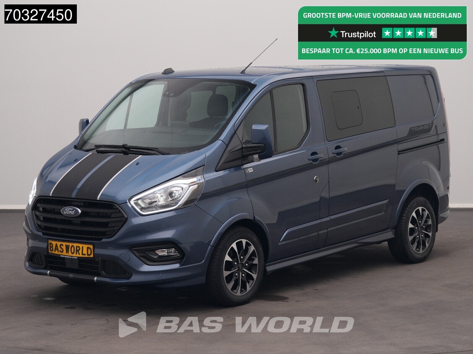 Ford Transit Custom 170pk Automaat Sport Dubbel Cabine 2x Sc