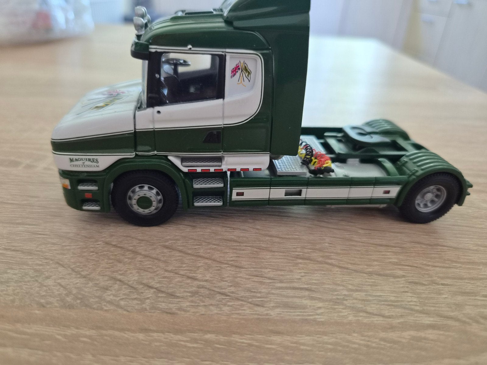 Scania t truck mt, Hobby en Vrije tijd, Modelauto's | 1:50, Tekno, Zo goed als nieuw, Tekno, Bus of Vrachtwagen