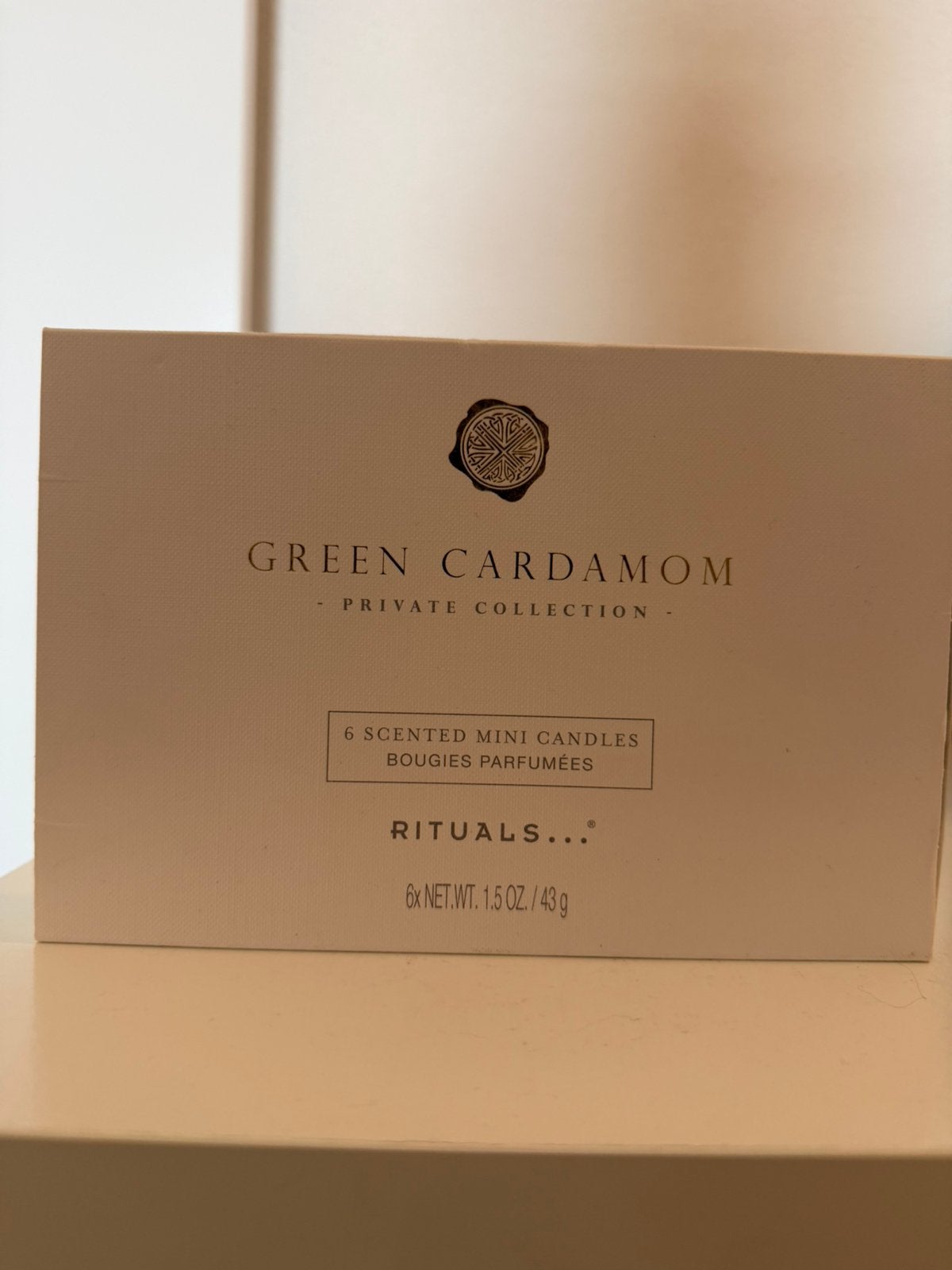Nieuw Rituals Green cardamom mini kaarsen waxine, Ophalen of Verzenden, Rituals