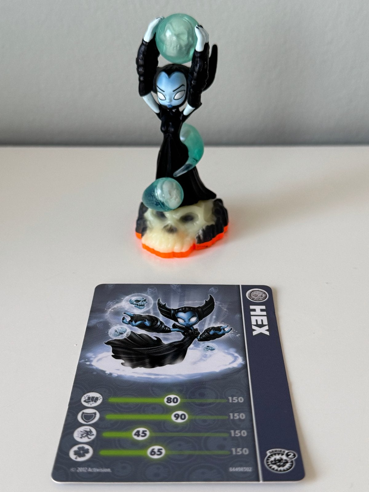 Skylanders Giants Hex met Kaartje, Avontuur en Actie, Gebruikt, 2 spelers, Ophalen of Verzenden