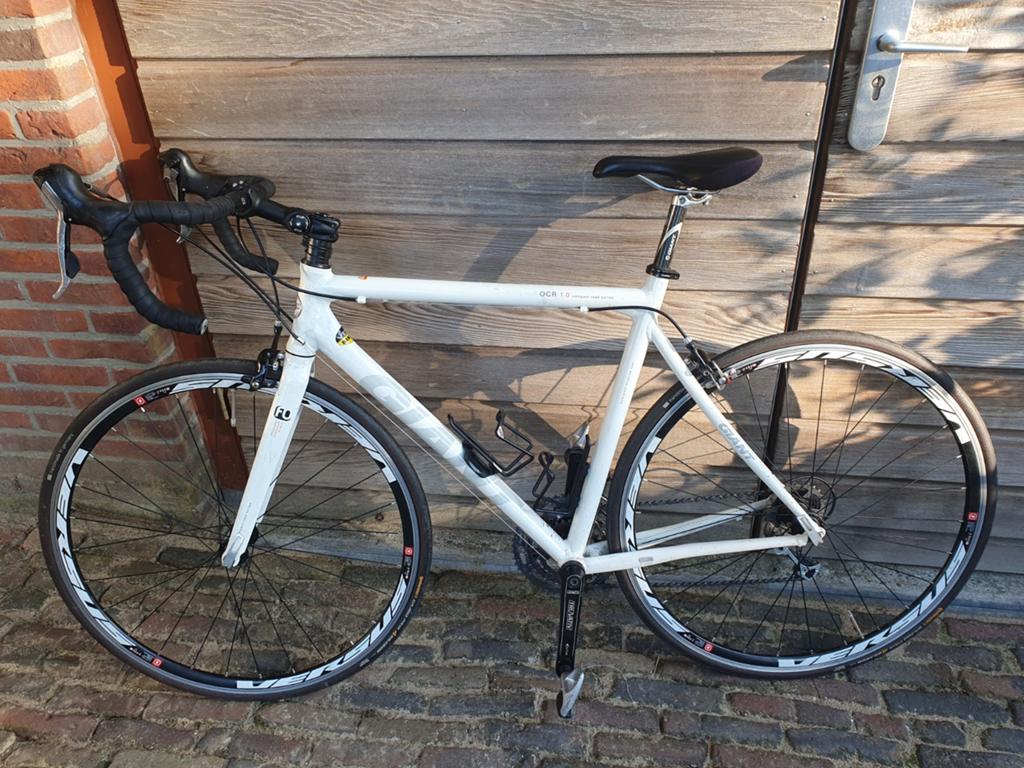 Giant OCR 1.0 Racefiets - M, Wit, Goede Staat, Fietsen en Brommers, Fietsen | Racefietsen, Ophalen, Gebruikt, Aluminium, Giant