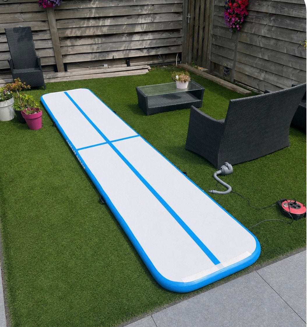 Airtrack (500 x 100 x 10 cm), Ophalen, Gebruikt, Groter dan maat 42, Blauw
