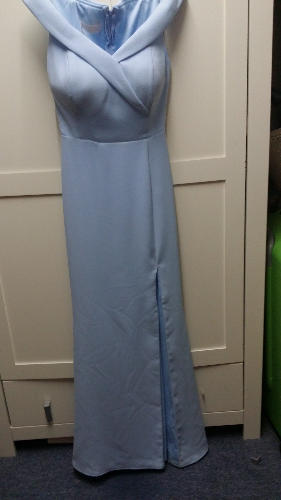 Prachtige Galajurk Maat 36 - Eenmaal Gedragen, Kleding | Dames, Jurken, Blauw, Ophalen of Verzenden, Zo goed als nieuw, Maat 36 (S)