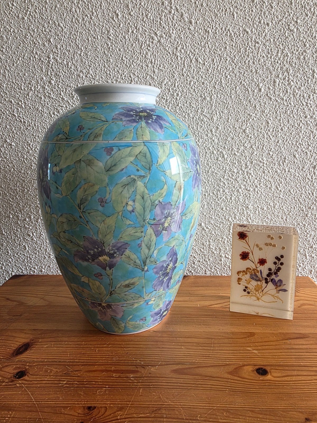 Vintage Kozan Gama Japanse Porseleinen Vaas - 25 cm, Ophalen of Verzenden