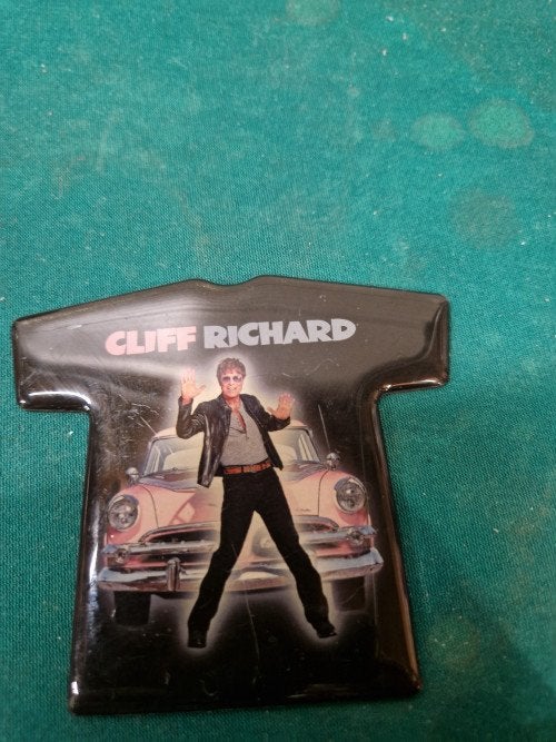 cliff richard koelkast magneet, Ophalen of Verzenden, 'T Olde Gre-j, Info@toldegrej.nl, Endepoelstraat 20f Didam