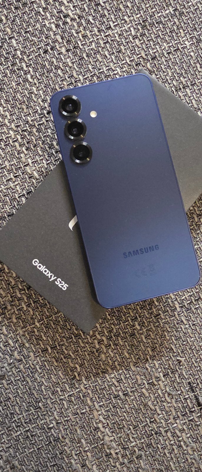 Samsung S25 5G 256GB als nieuw Vaste prijs, Blauw, Touchscreen, Ophalen of Verzenden, Zo goed als nieuw