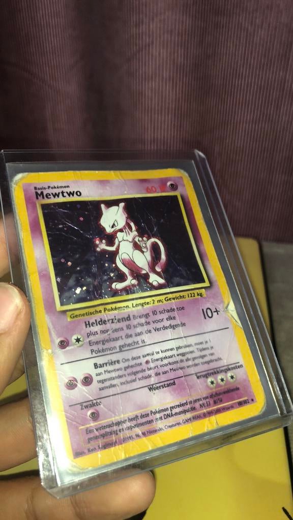 Oude mewtwo, Ophalen of Verzenden, Gebruikt