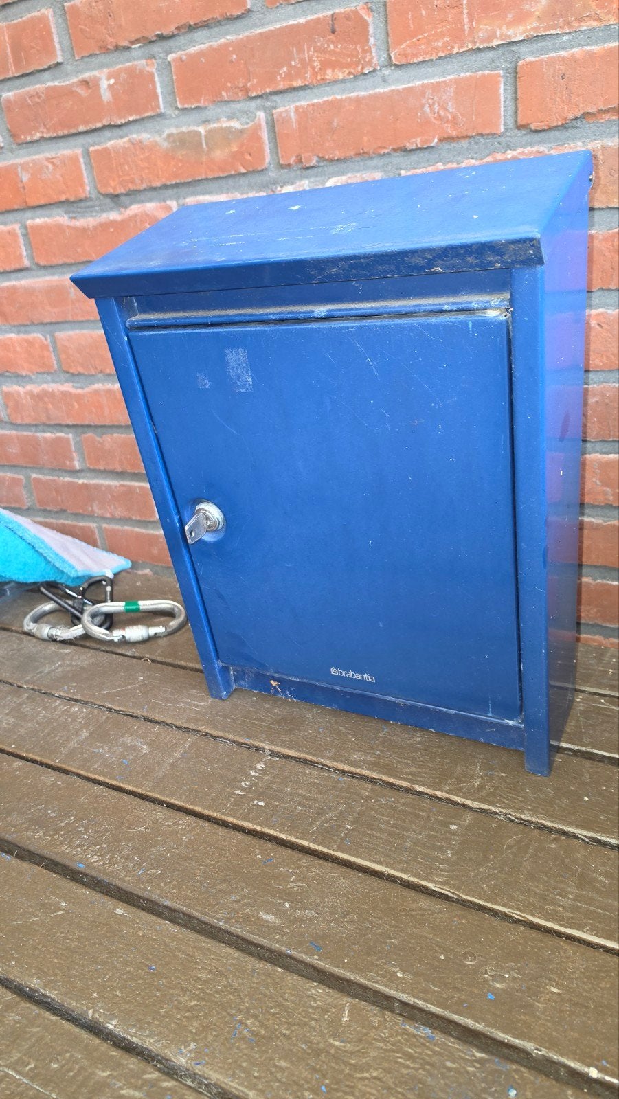 Brabantia brievenbus met 1 sleutel, Ophalen, Gebruikt, Wandbrievenbus