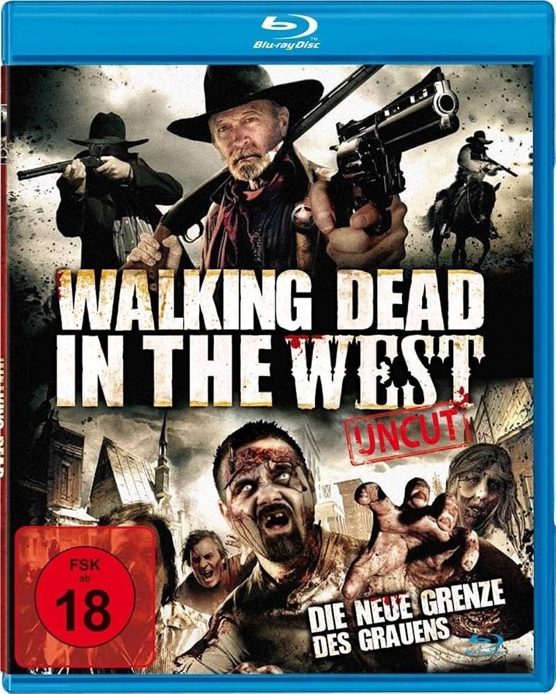 Walking Dead in the West bluray Import, Cd's en Dvd's, Ophalen of Verzenden, Zo goed als nieuw, Horror