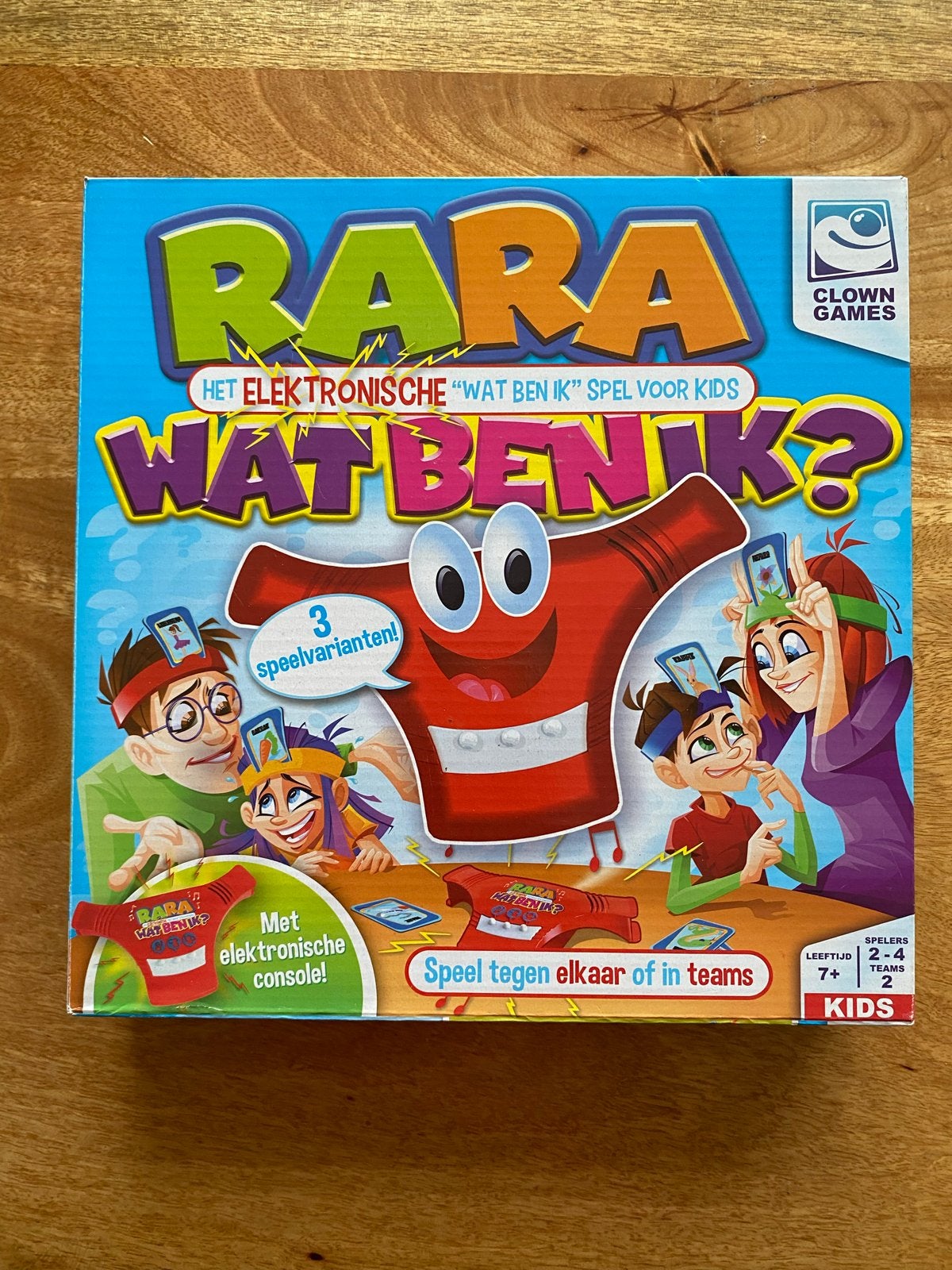 Rara Wat Ben Ik?, Hobby en Vrije tijd, Gezelschapsspellen | Bordspellen, Ophalen of Verzenden, Zo goed als nieuw