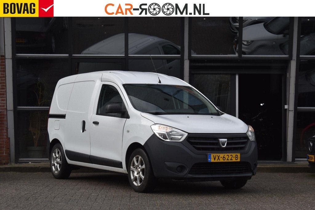 Dacia Dokker 1.5 dCi 75 Ambiance Airco, Euro 5, Stof, 4 cilinders, Wit