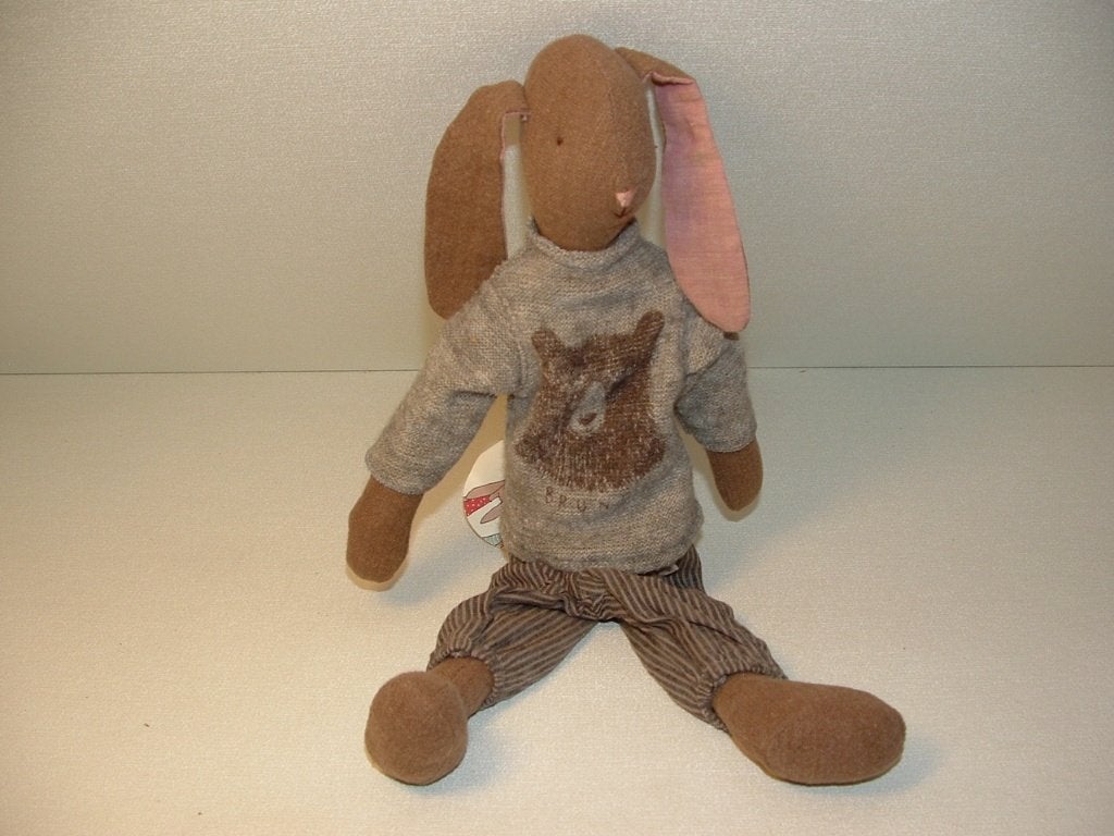 MAILEG ORIGINAL RABBITS & BUNNIES MEDIUM BUNNY BROWN, Verzenden, Nieuw, Overige typen