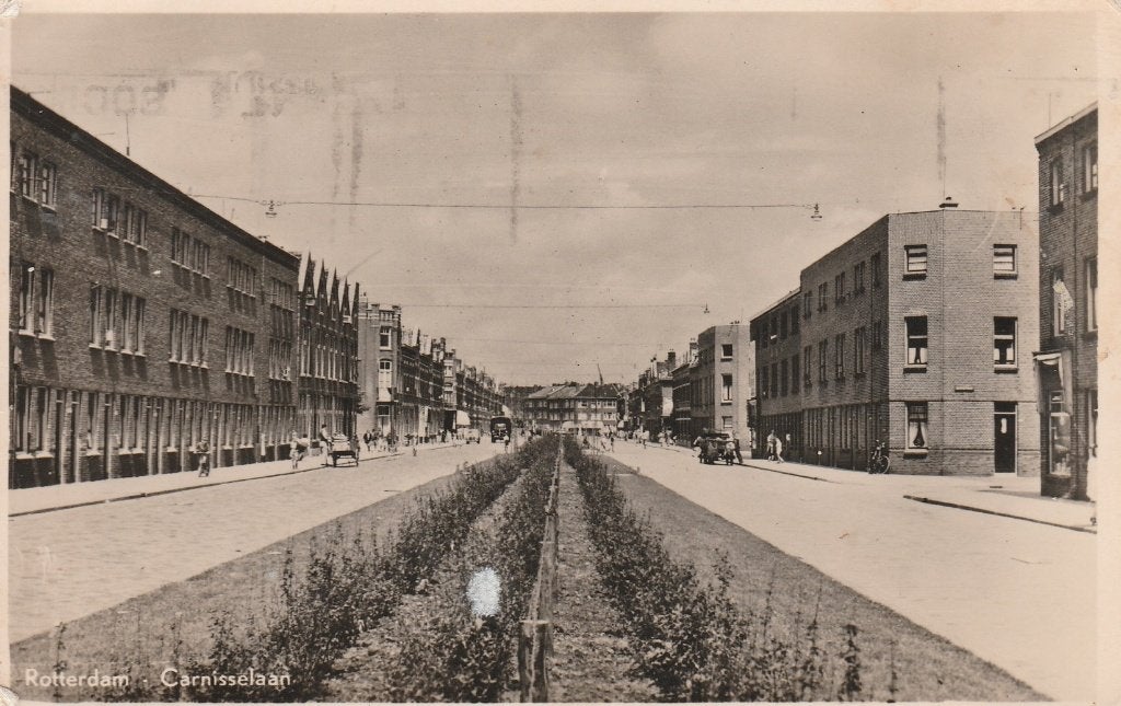 Rotterdam      Carnisselaan, Ophalen of Verzenden, 1940 tot 1960, Gelopen, Zuid-Holland