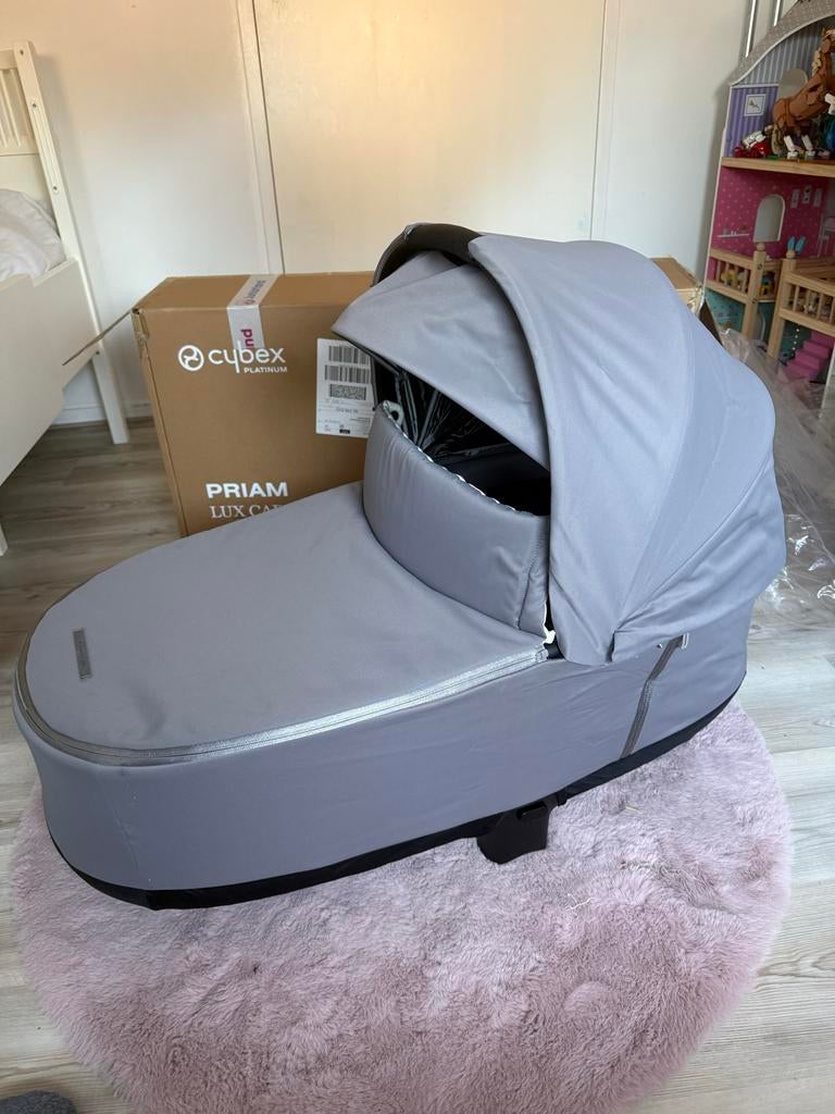 Cybex Platinum Priam Lux Reiswieg - Zo goed als nieuw, Ophalen of Verzenden, Zo goed als nieuw, Met reiswieg, Kinderwagen