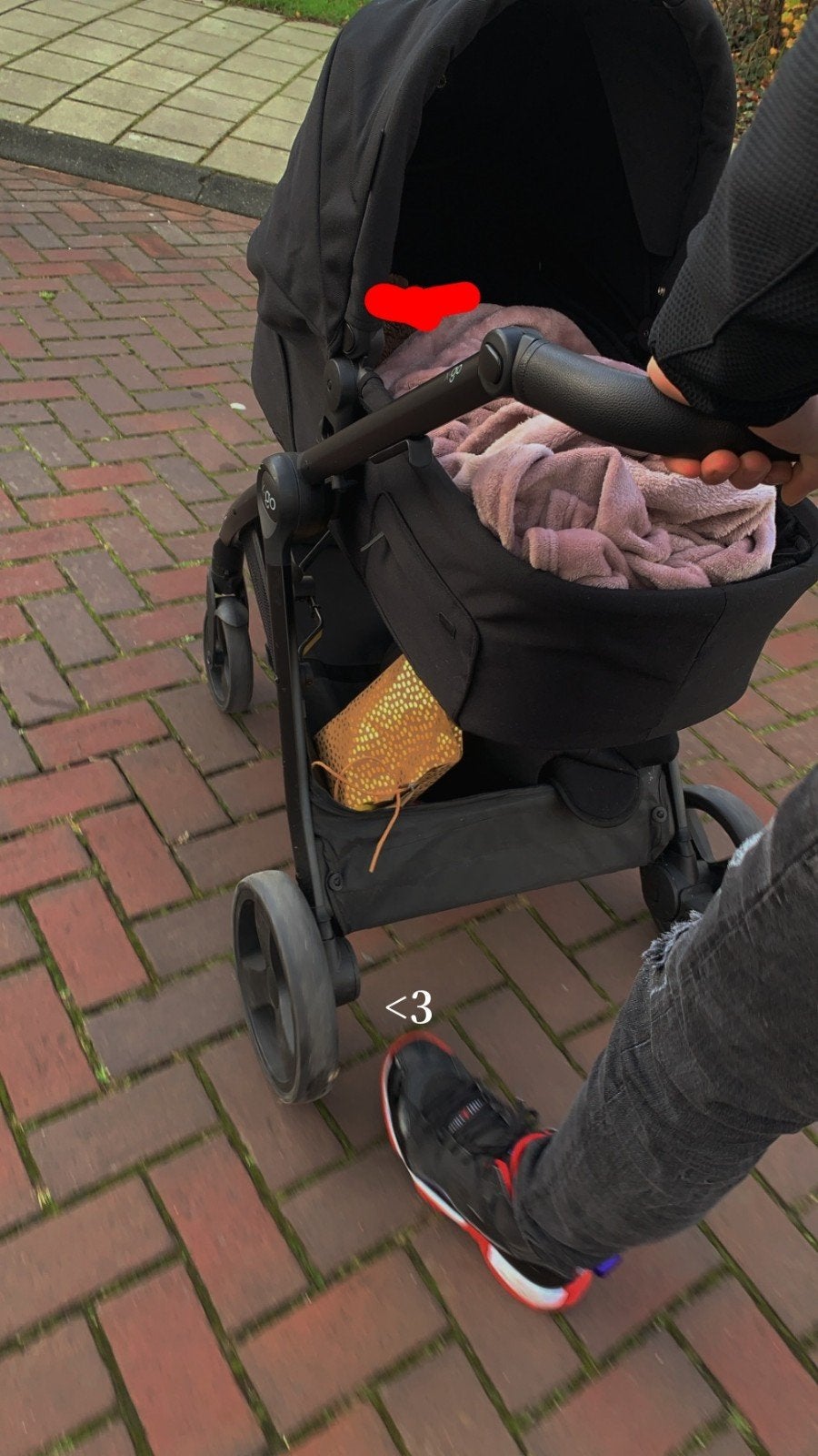 kinderwagen zwart, Ophalen, Zo goed als nieuw, Overige merken