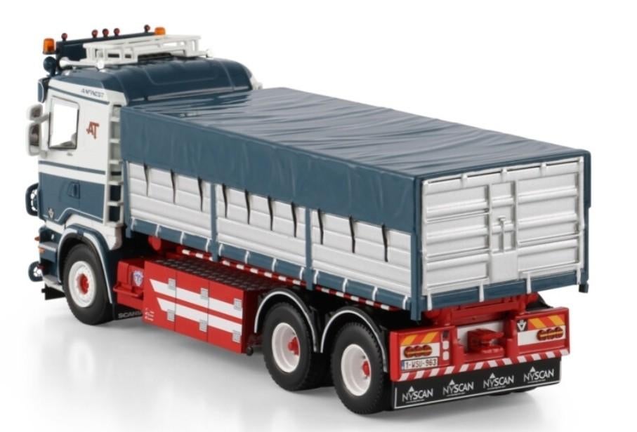 WSI SCANIA R5 ROOF RIGED TRUCK + CONTAINER - ANFINEST, Wsi, ., Nieuw, Ophalen of Verzenden
